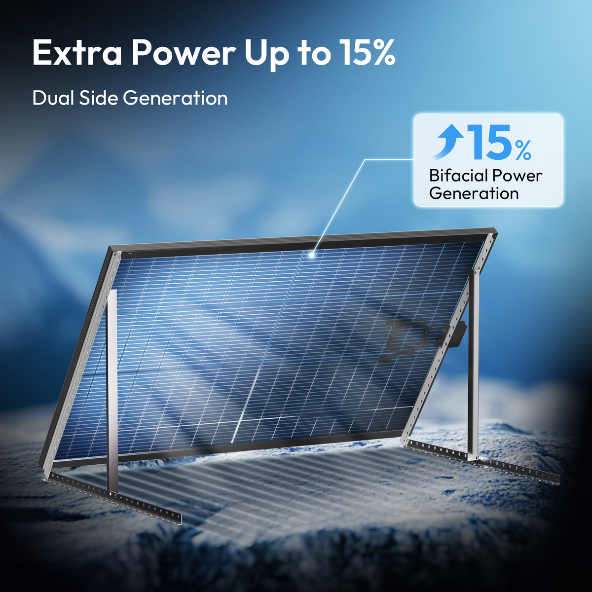 STAR 200 Watt Bifacial Solar Panel