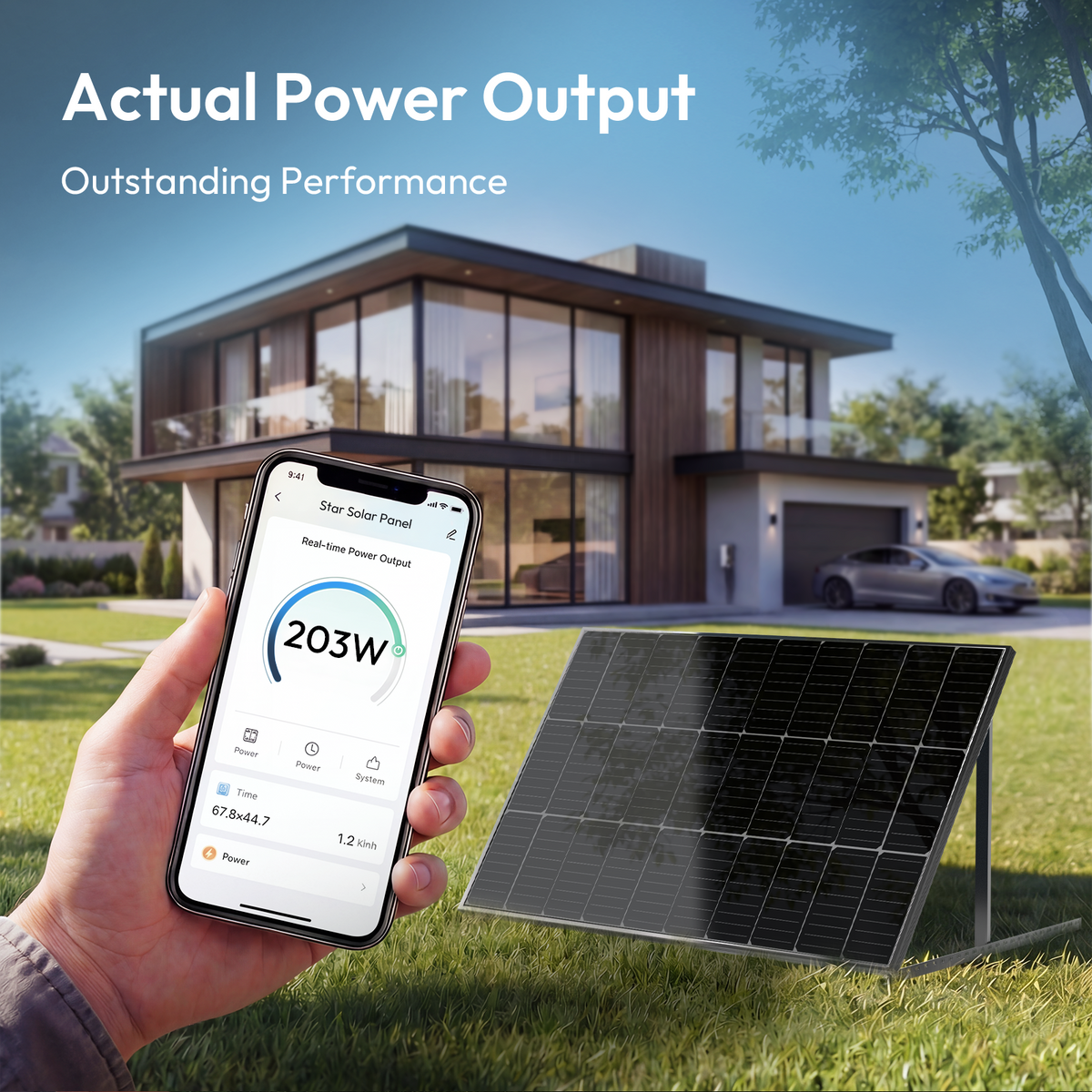 STAR 200 Watt Bifacial Solar Panel
