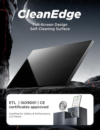 STAR 100 Watt Solar Panel Frameless