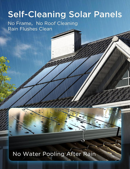 STAR 100 Watt Solar Panel Frameless